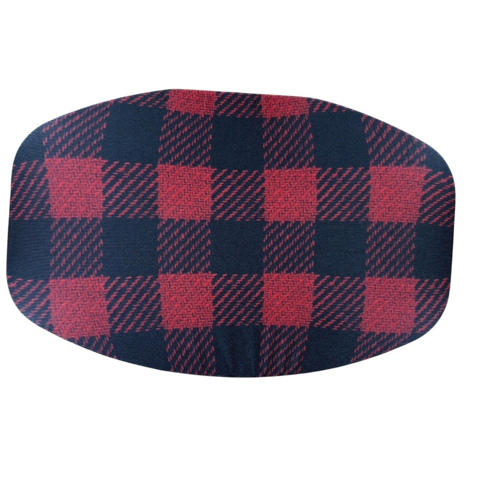 NWT GoggleSoc Pro Soc Goggle Cover "Flannel" Red Black Buffalo Plaid